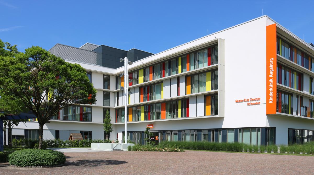 Kinderklinik Augsburg Gebäudeansicht Mutter-Kind-Zentrum